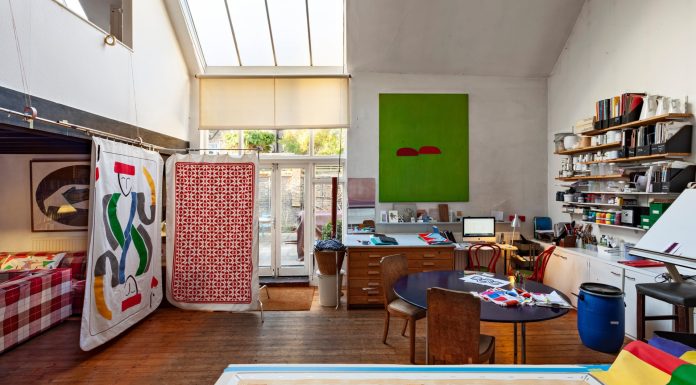 Gone to print: space and colour in a textile designer’s cottage