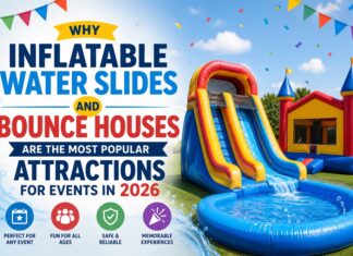 Why Inflatable Water Slides and Bounce Houses Are the Most Popular Attractions for Events in 2026