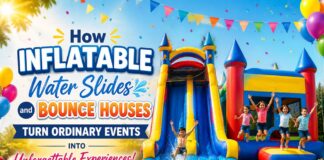 How Inflatable Water Slides and Bounce Houses Turn Ordinary Events into Unforgettable Experiences